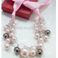 Glass pearl beads for bracelet,shinning glass pearl beads,glass pearl beads